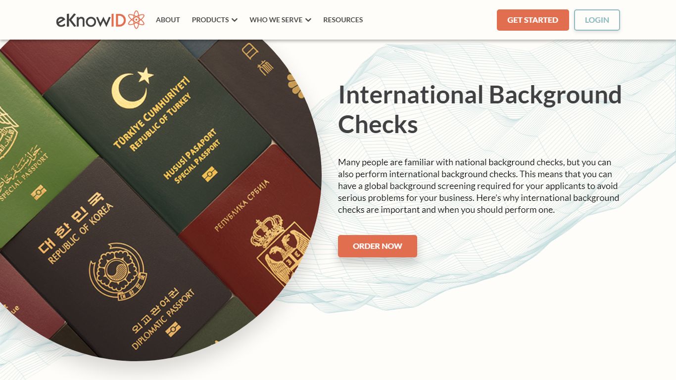 International Background Check + Global Watchlist | eKnowID